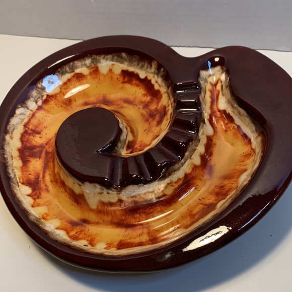 Vintage handmade pottery ashtray - Picture 2 of 5